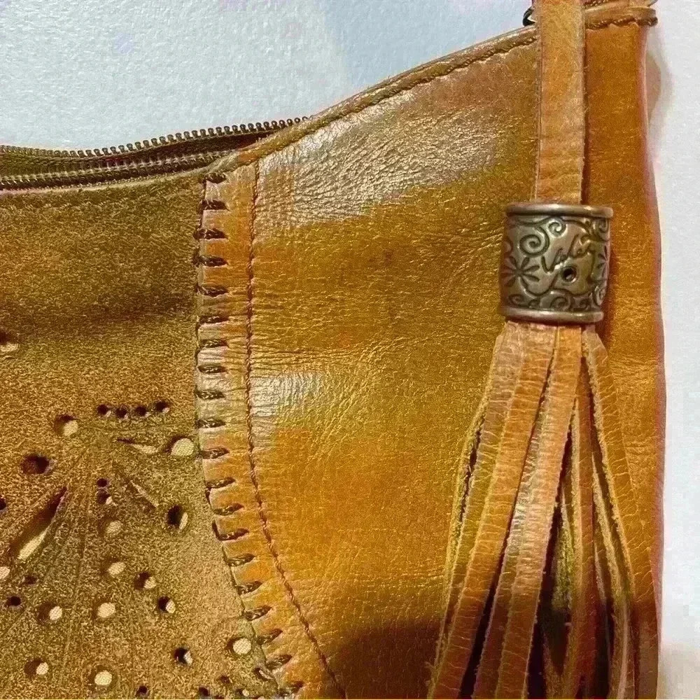 Velez Women's Genuine Colombian Leather Bag Boho Outdoor - Picture 3 of 13